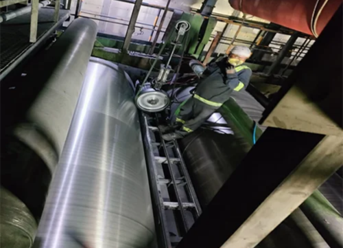 In Situ Online Grinding System